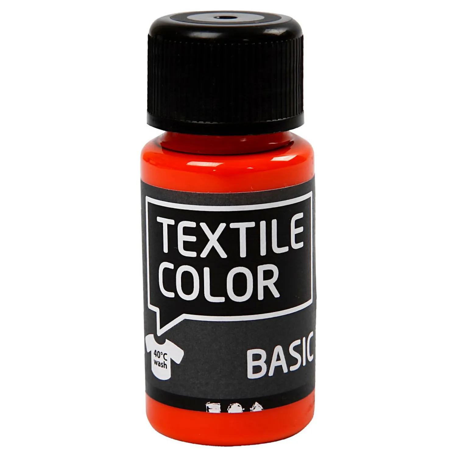 Textile Color Semi-dekkende Textielverf - Oranje, 50ml>Creativ Company Outlet