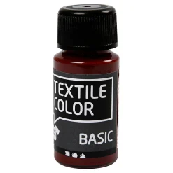 Textile Color Semi-dekkende Textielverf - Bruin, 50ml-Creativ Company Clearance