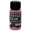Creativ Company Textile Color Semi-dekkende Textielverf - Donkerroze, 50ml New