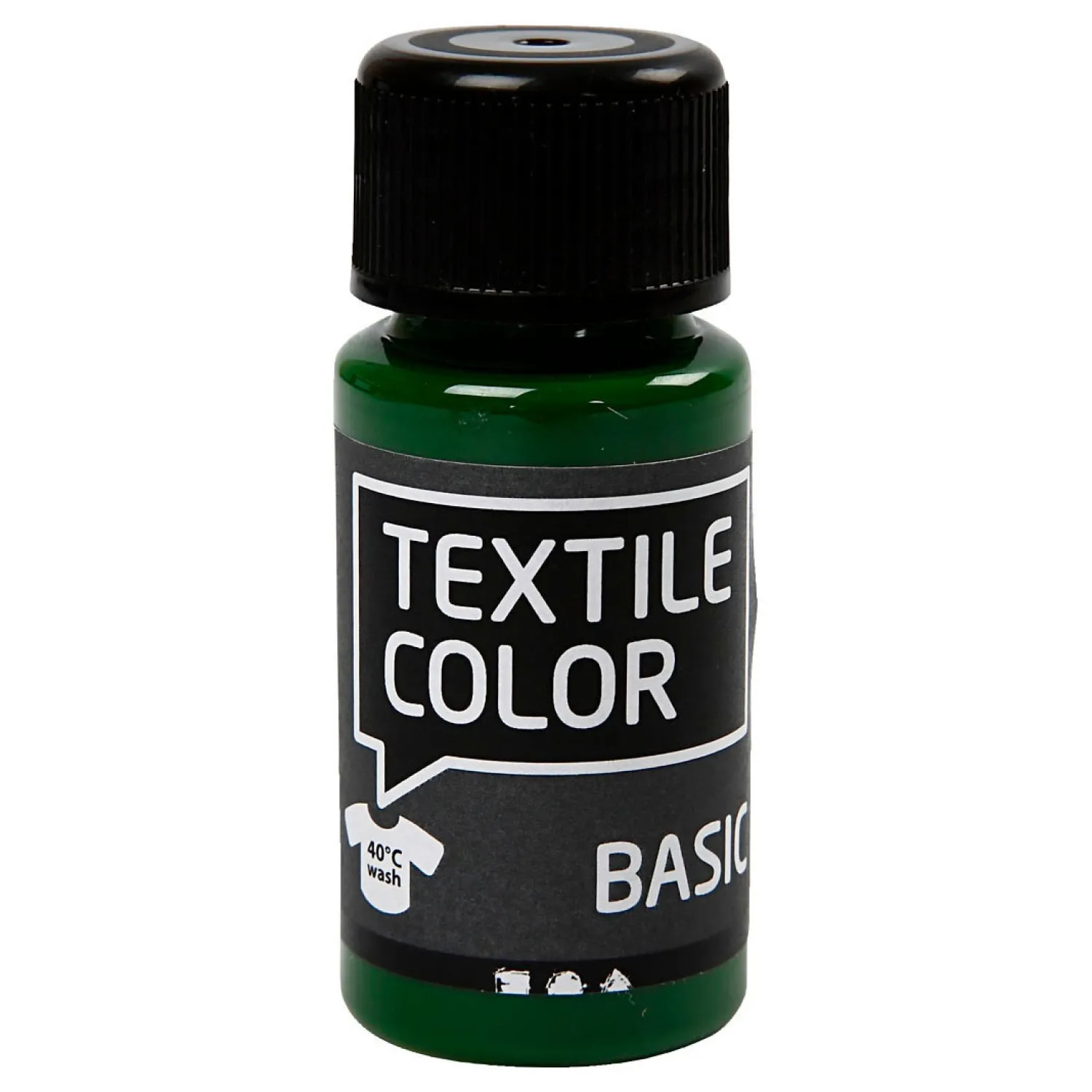 Creativ Company Textile Color Semi-dekkende Textielverf - Gras Groen, 50ml Outlet