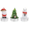 Theelicht Kerst met Figuur, 24st. Online
