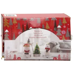 Theelicht Kerst met Figuur, 24st. Online