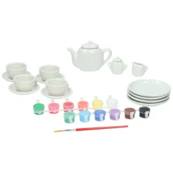 Theeset Schilderen Groot 17dlg.> Discount
