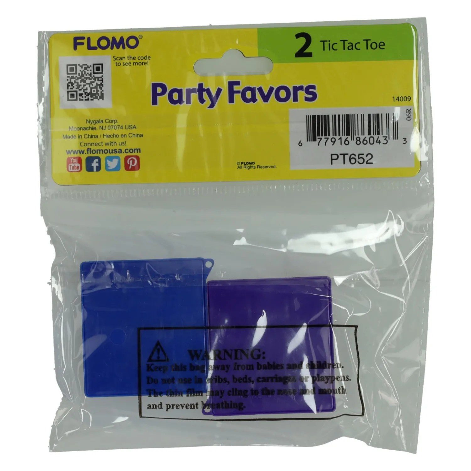 Tic Tac Toe Spelletjes, 2st. Sale