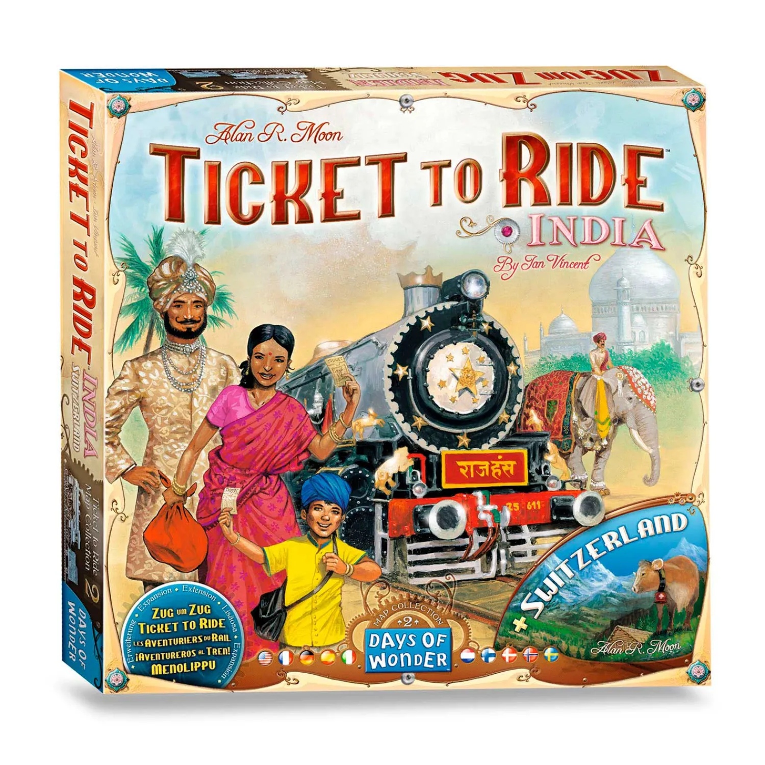 Ticket to Ride India Bordspel>Asmodee Sale