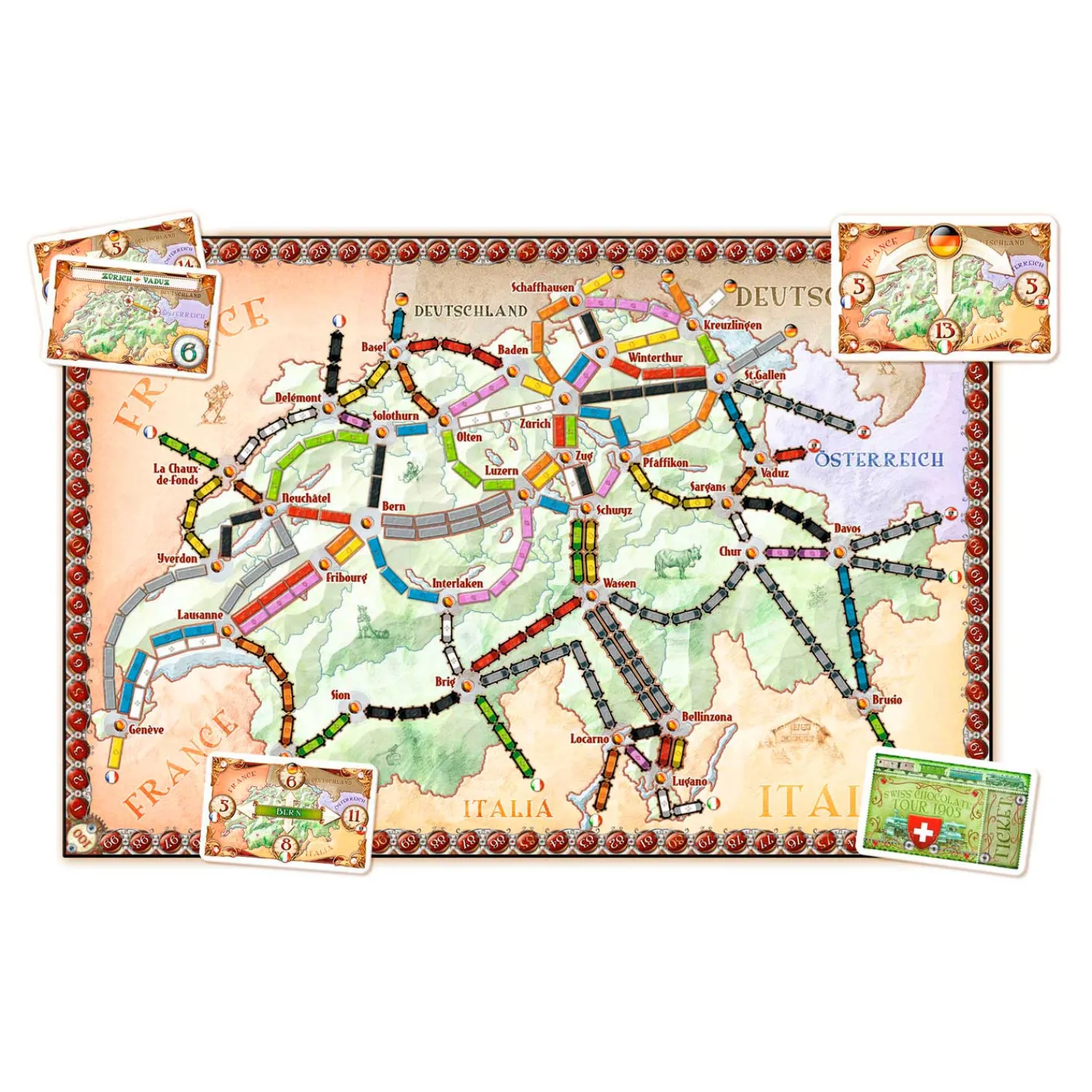Ticket to Ride India Bordspel>Asmodee Sale