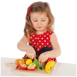 Houten Snijfruit Speelset, 16dlg.-Tidlo Sale