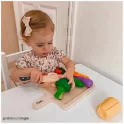 Houten Snijgroenten Speelset, 20dlg.-Tidlo Hot