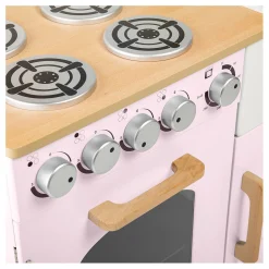 Tidlo Houten Speelkeuken Landelijk Roze, 7dlg. Hot