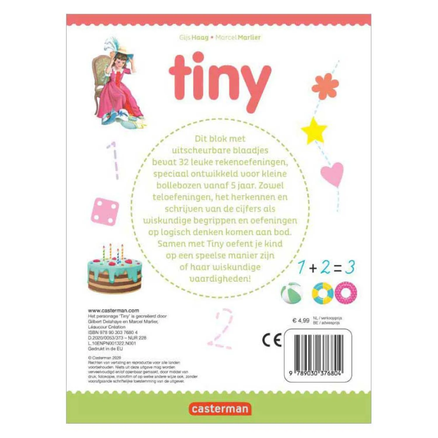 Tiny oefenblok - Ik leer rekenen 5+-Standaard Uitgeverij Outlet