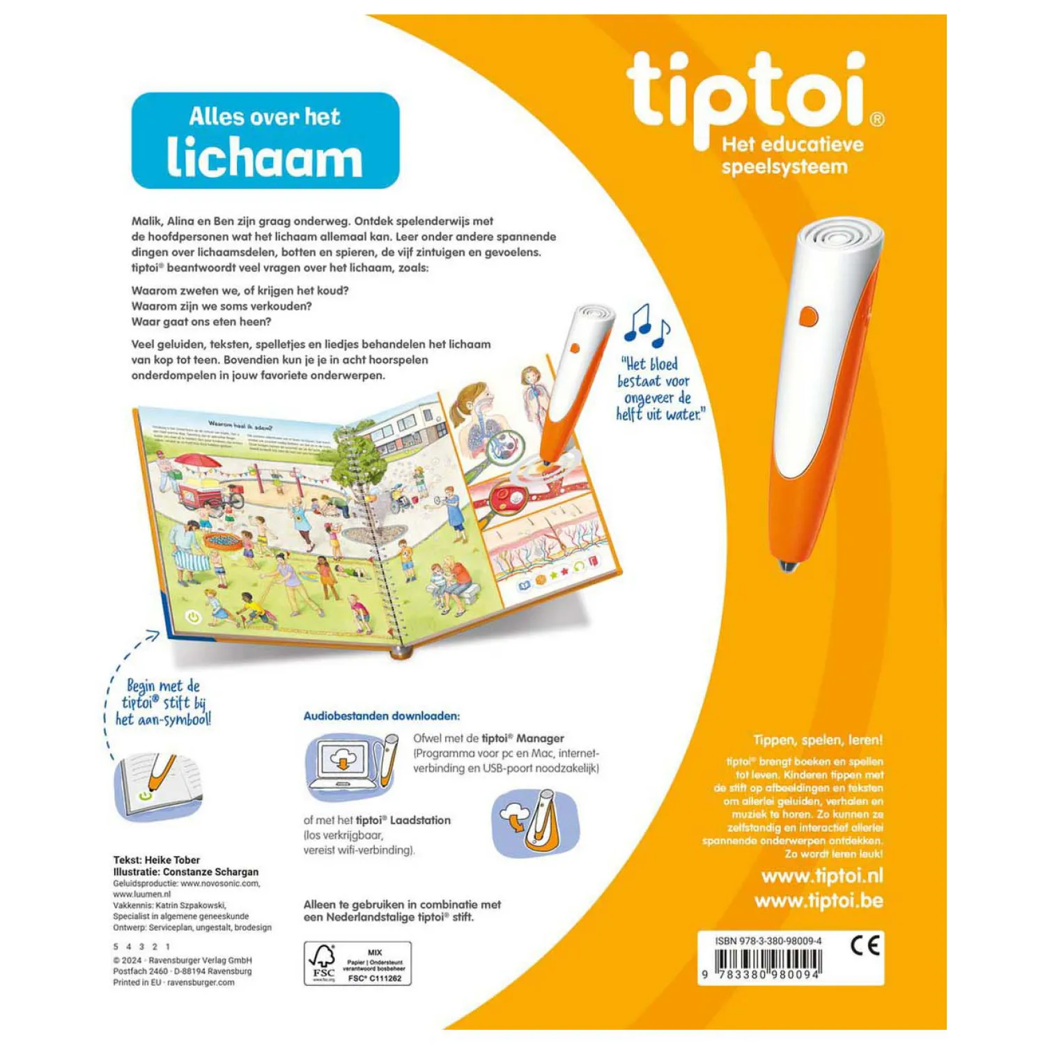 Ravensburger Tiptoi Boek Alles Over Het Lichaam Sale