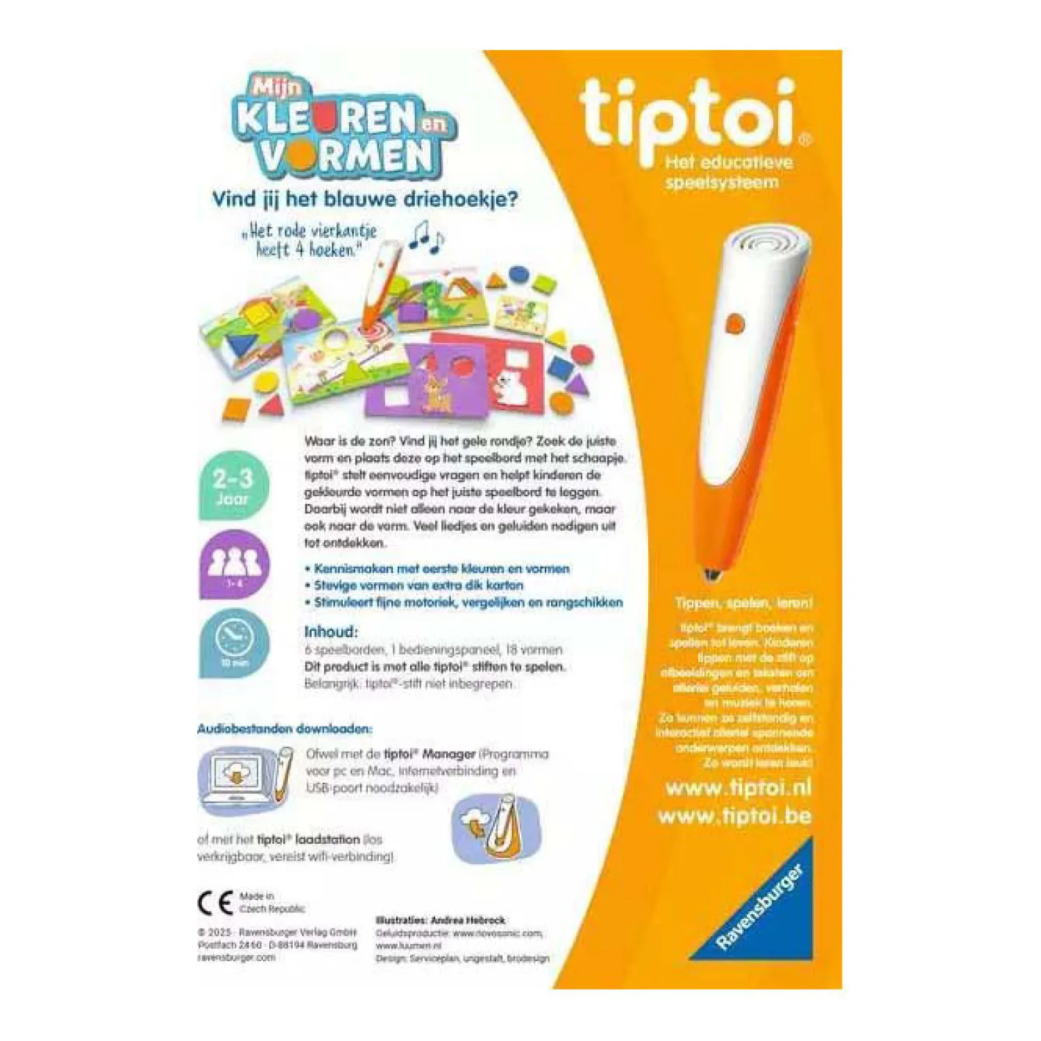 Ravensburger Tiptoi Mijn Kleuren en Vormen Best