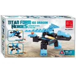 Titans Robot Bouwblokjes Bouwset 3-in-1- New