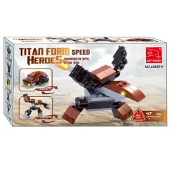 Titans Robot Bouwblokjes Bouwset 3-in-1- New