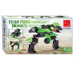 Titans Robot Bouwblokjes Bouwset 3-in-1- New