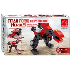 Titans Robot Bouwblokjes Bouwset 3-in-1- New