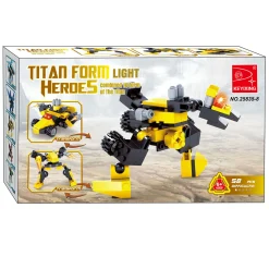 Titans Robot Bouwblokjes Bouwset 3-in-1- New