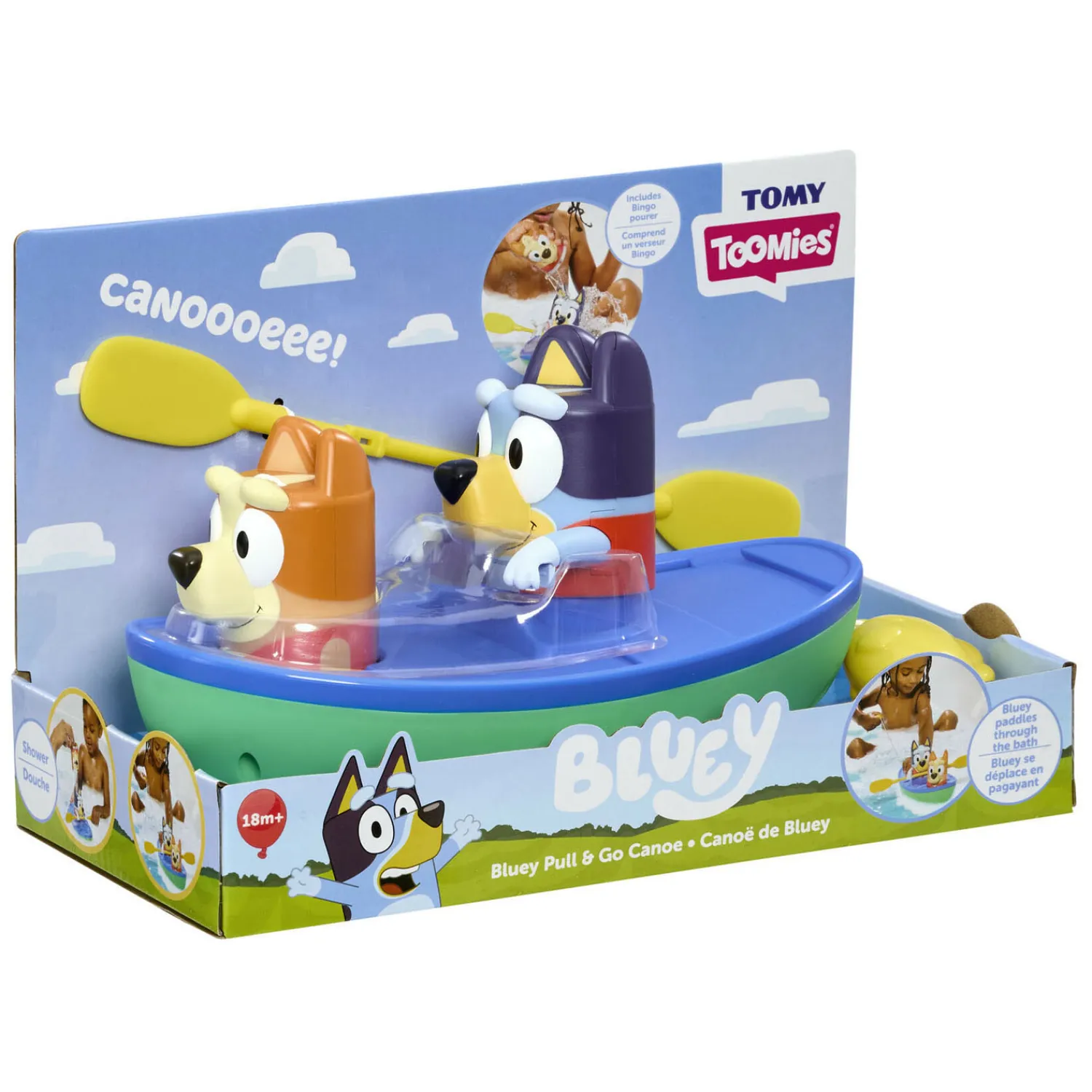 Tomy Bluey Trekken en Gaan Boot-