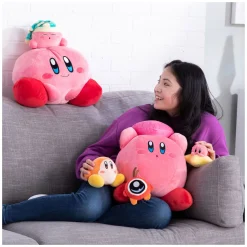 Mocchi Mocchi Mega Kirby Knuffel Pluche, 32cm-Tomy Outlet