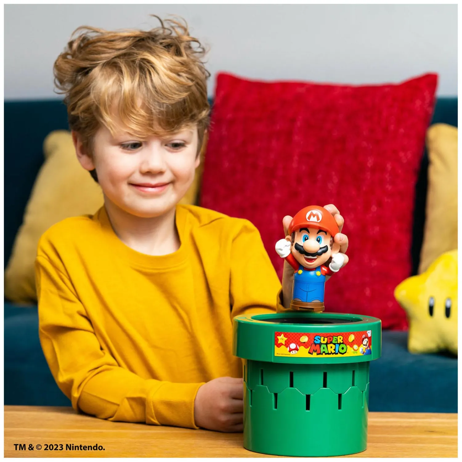 Pop Up Super Mario Bordspel-Tomy Hot