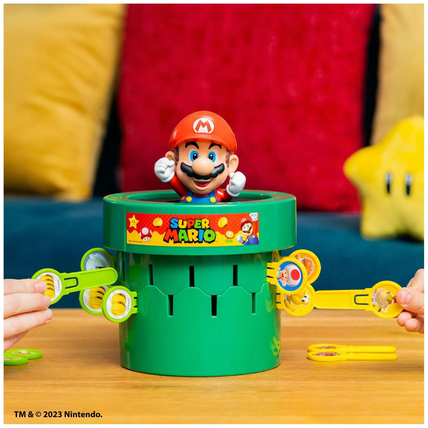 Pop Up Super Mario Bordspel-Tomy Hot