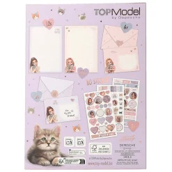 Depesche TOPModel Briefpapier Cat Love Discount