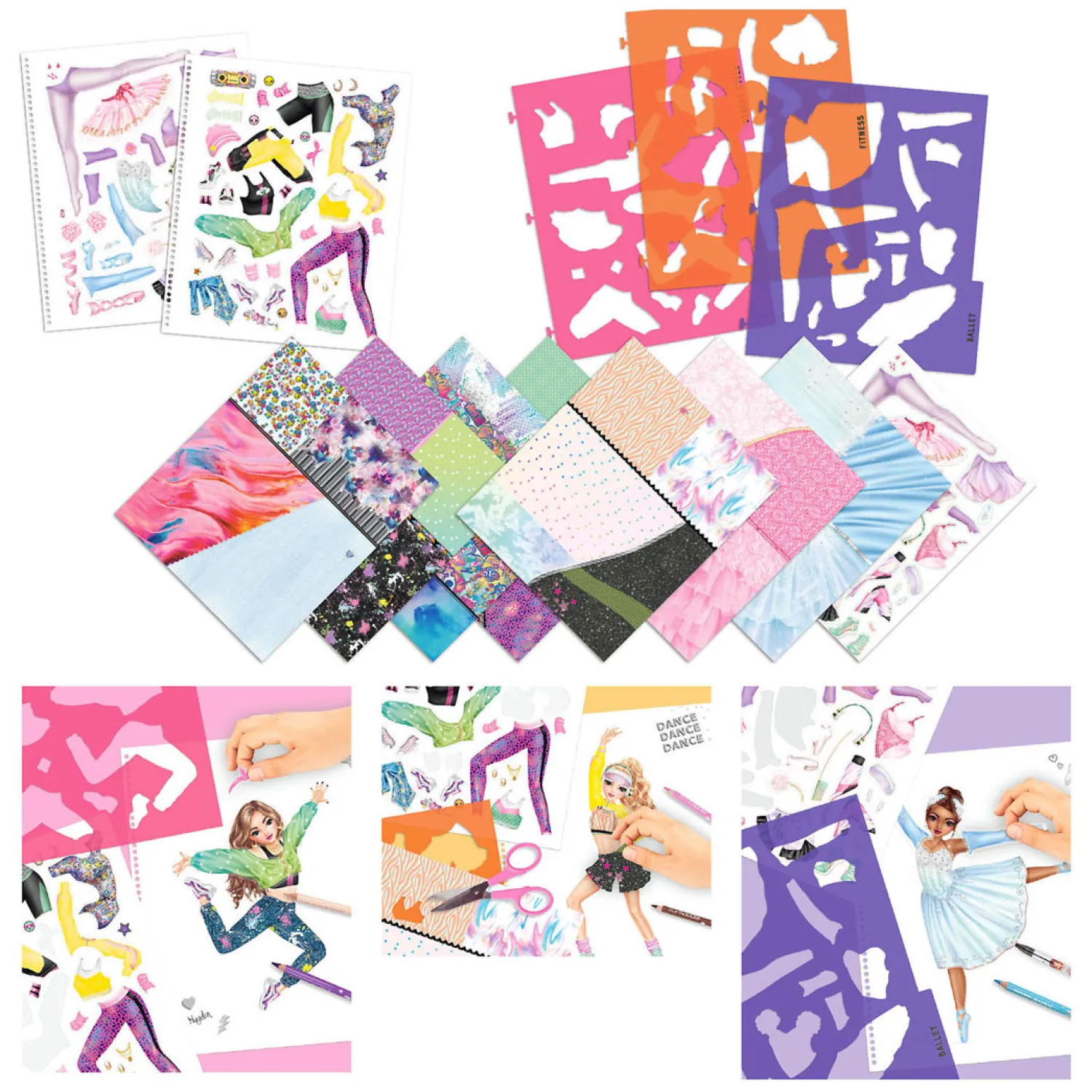 TOPModel Dance Kleurboek Best