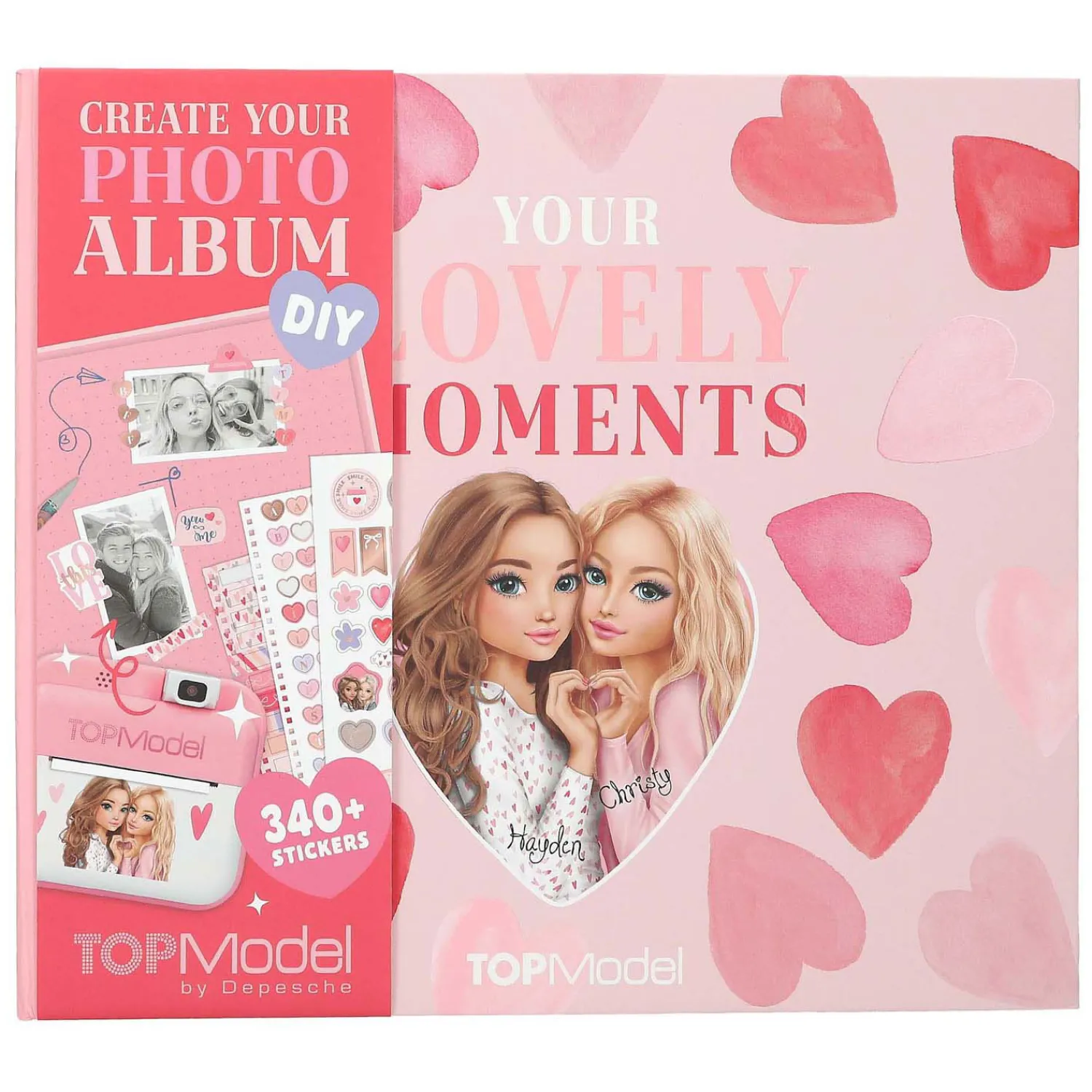 DIY Create your Foto Album met 340 Stickers-TOPModel Outlet