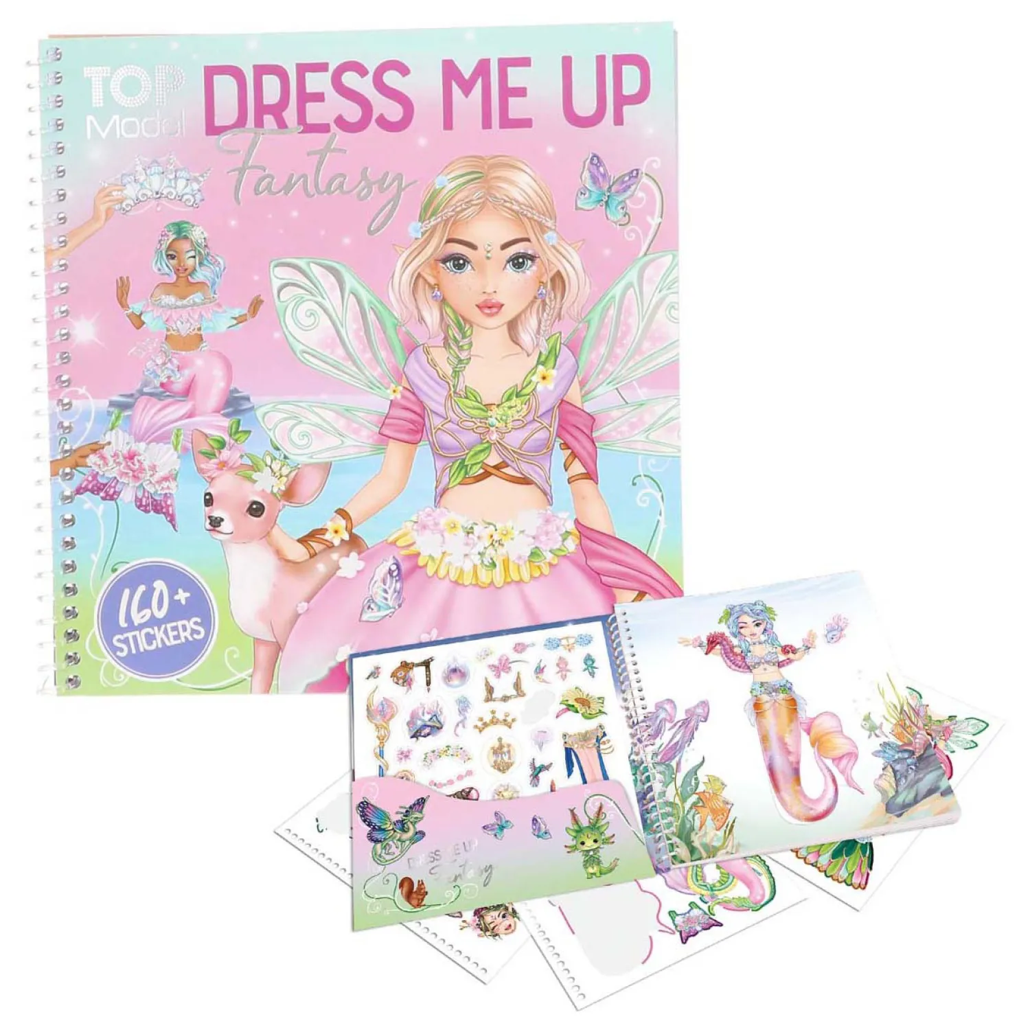 TOPModel Dress Me Up Fantasy Stickerboek Clearance