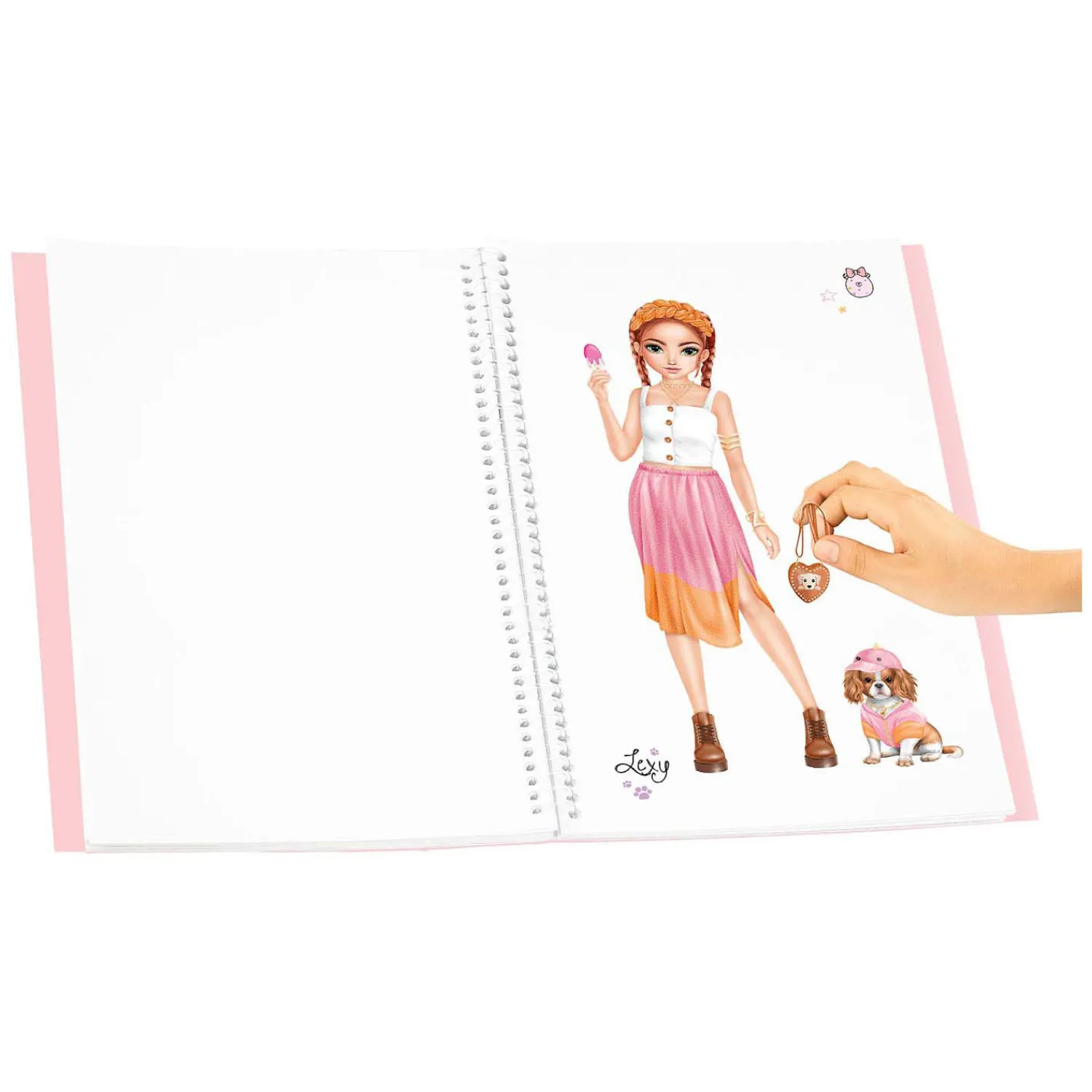 Dress me Up Stickerboek Groot-TOPModel Discount
