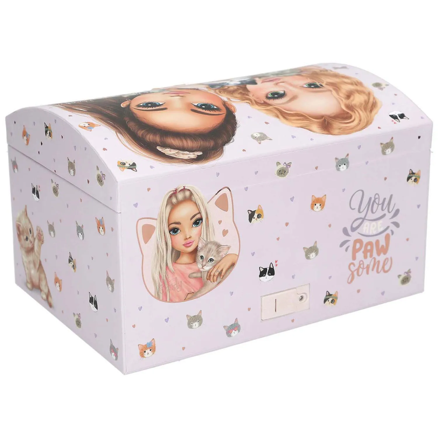 Grote Sieradendoos met Code en Geluid Cat Love-TOPModel New