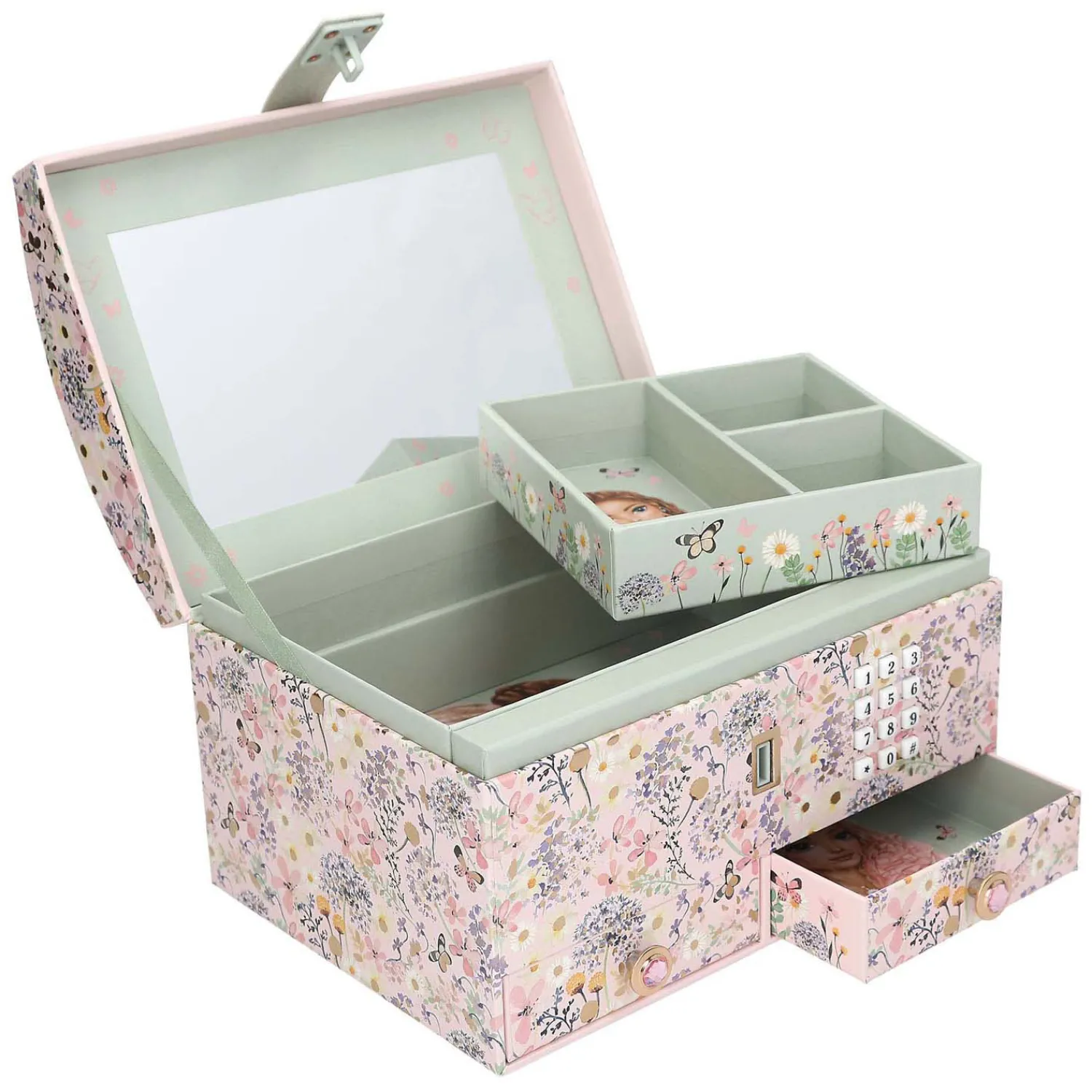 Grote Sieradendoos met Code en Geluid Summer Feeling-TOPModel Online