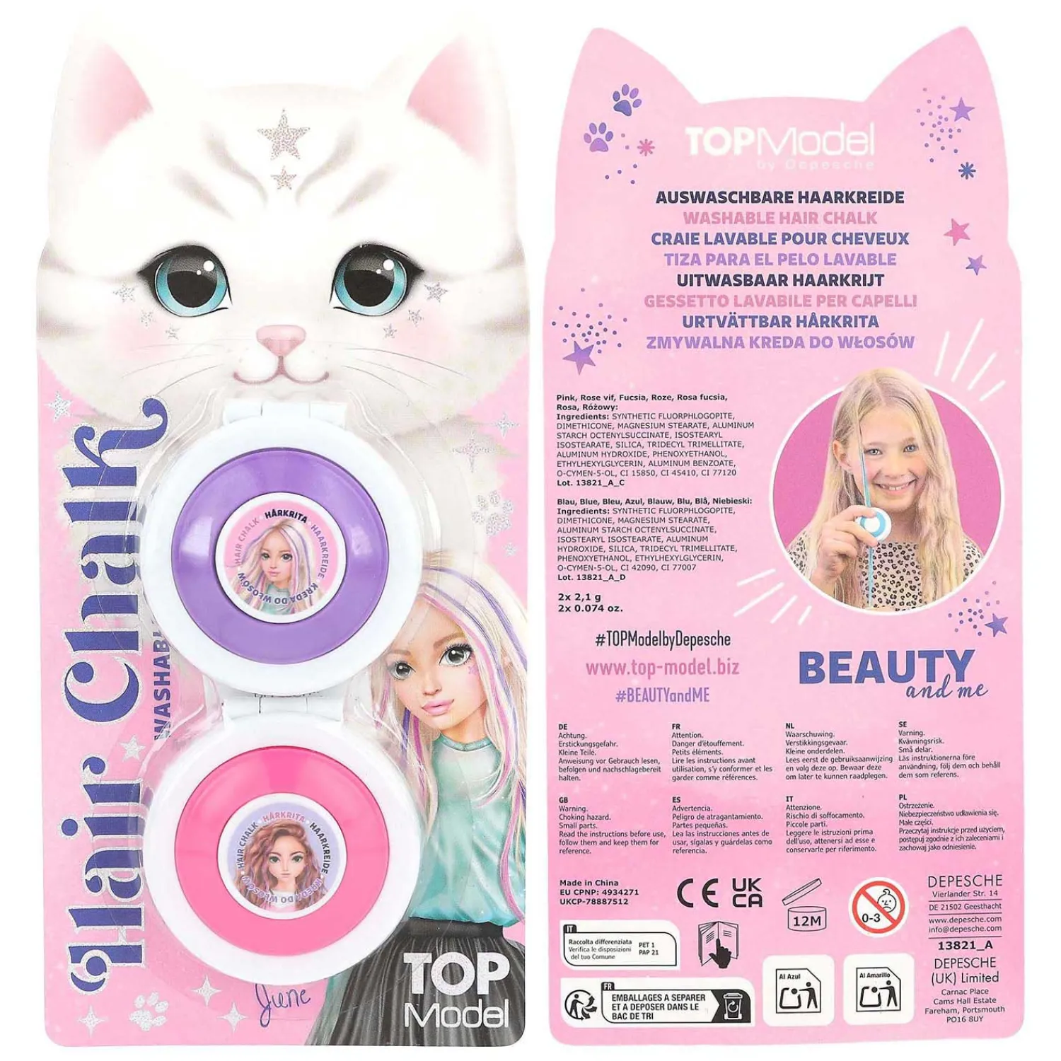 Haarkrijt Beauty and Me>TOPModel Clearance