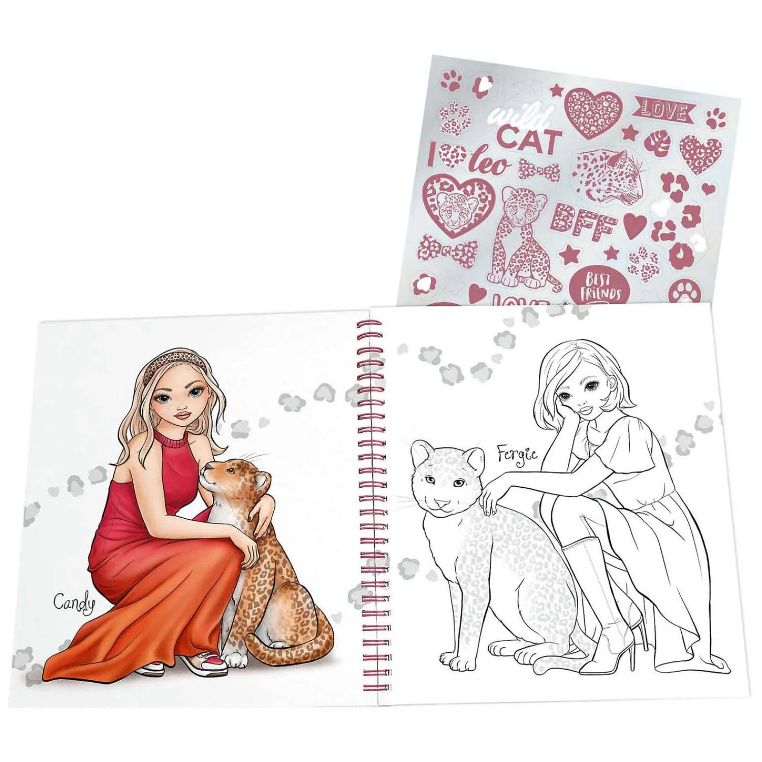 Kleurboek Panterprint>TOPModel Sale