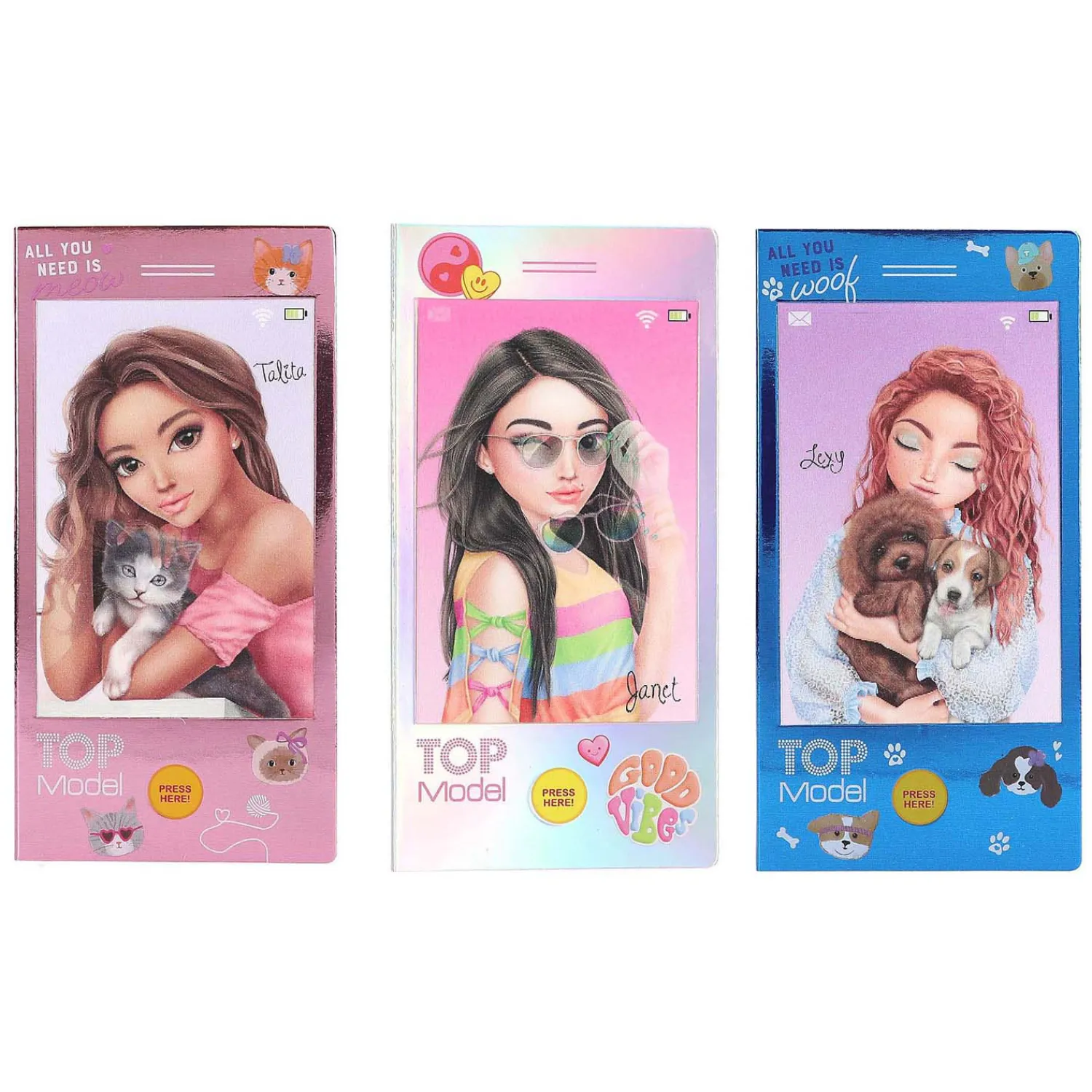 TOPModel Mini kleurboek met Geluid-Depesche Online