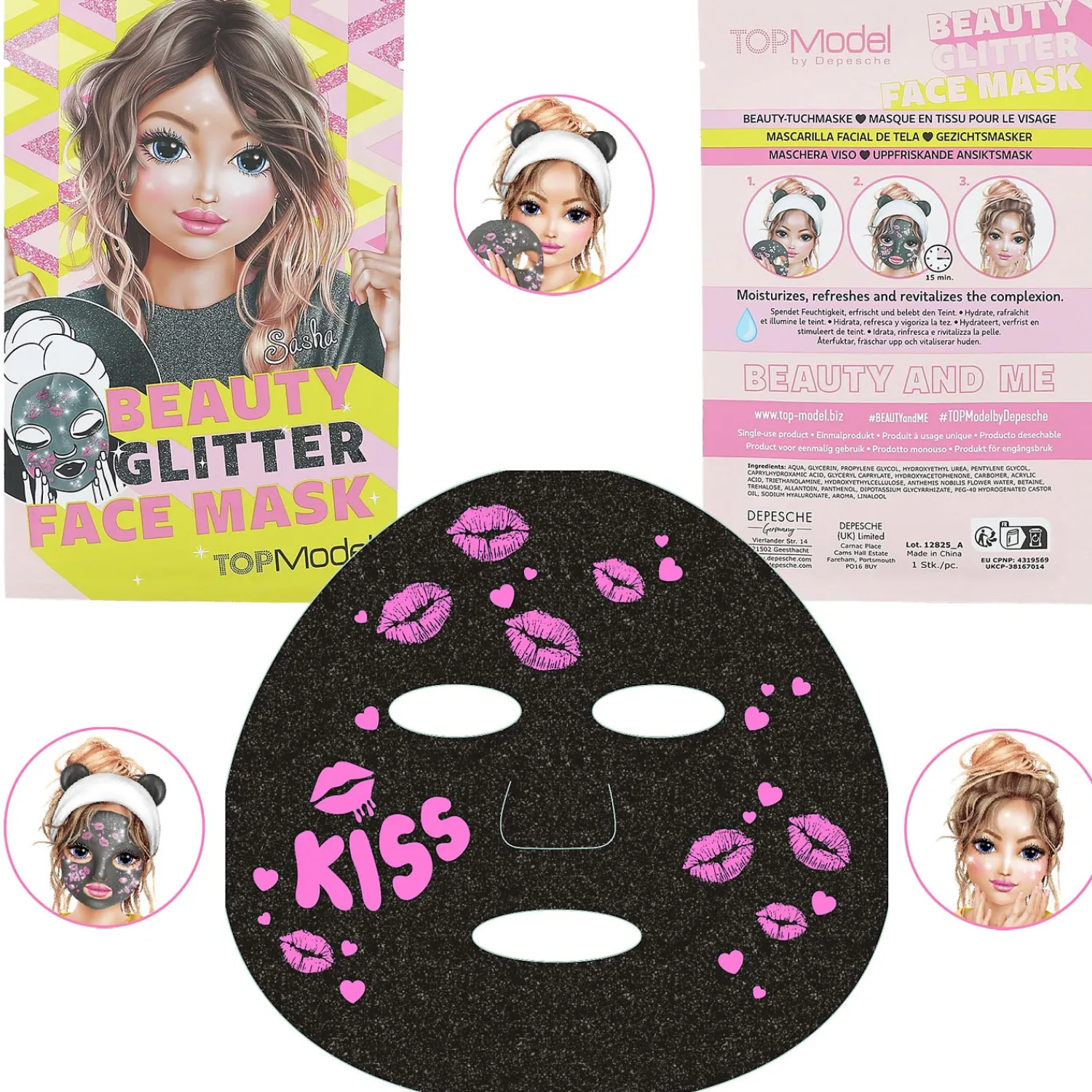 Sheetmasker Glitter Beauty And Me>TOPModel Online