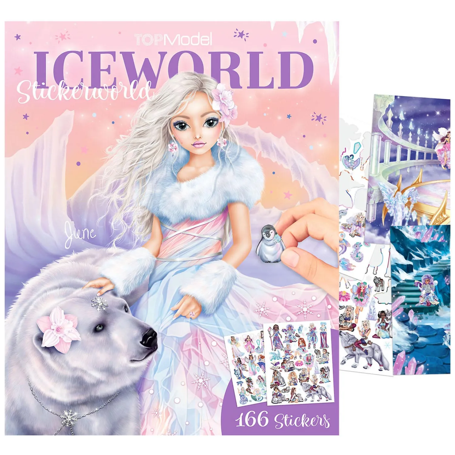 TOPModel Stickerboek Iceworld Online