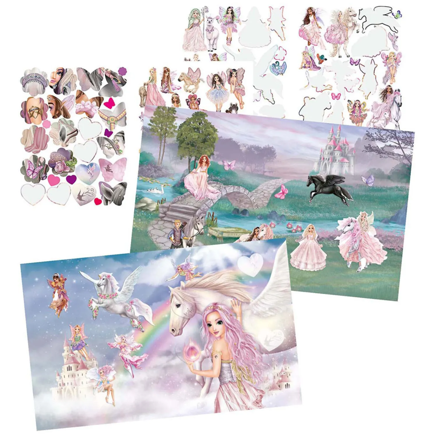 TOPModel Stickerworld Stickerboek Viva Violet Discount