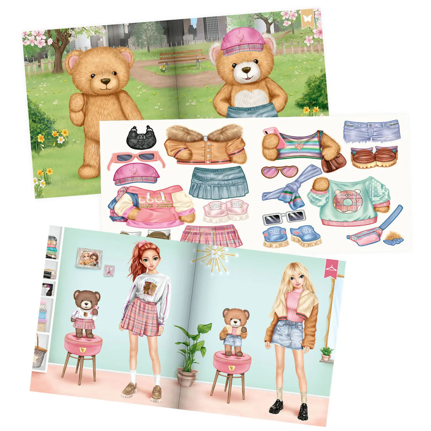 TOPModel Stickerworld Stickerboek Outlet