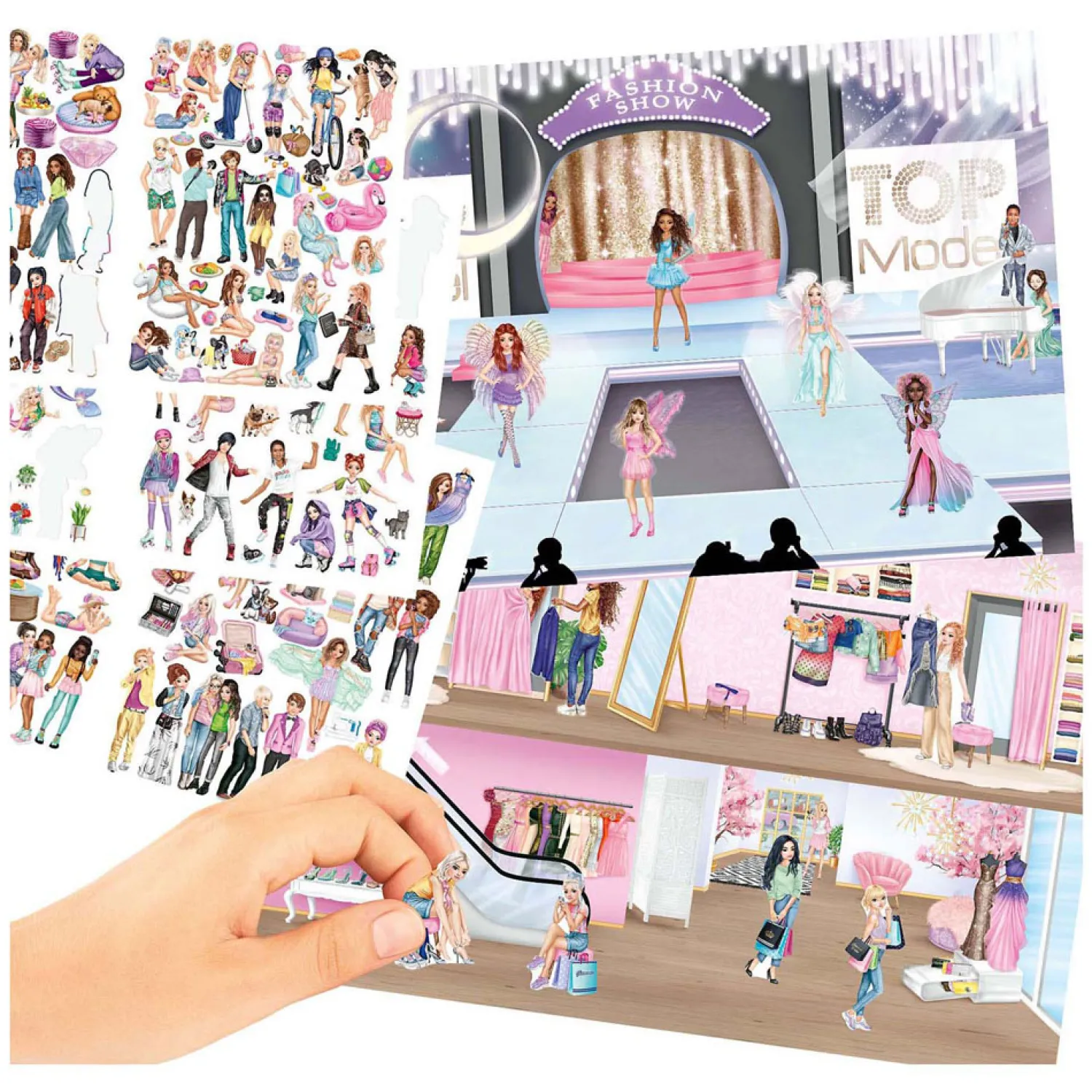 Stickerworld Stickerboek>TOPModel Clearance