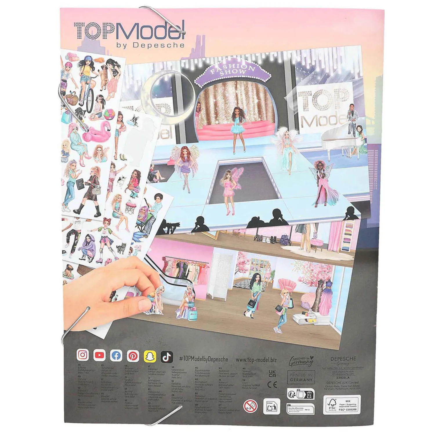 Stickerworld Stickerboek>TOPModel Clearance