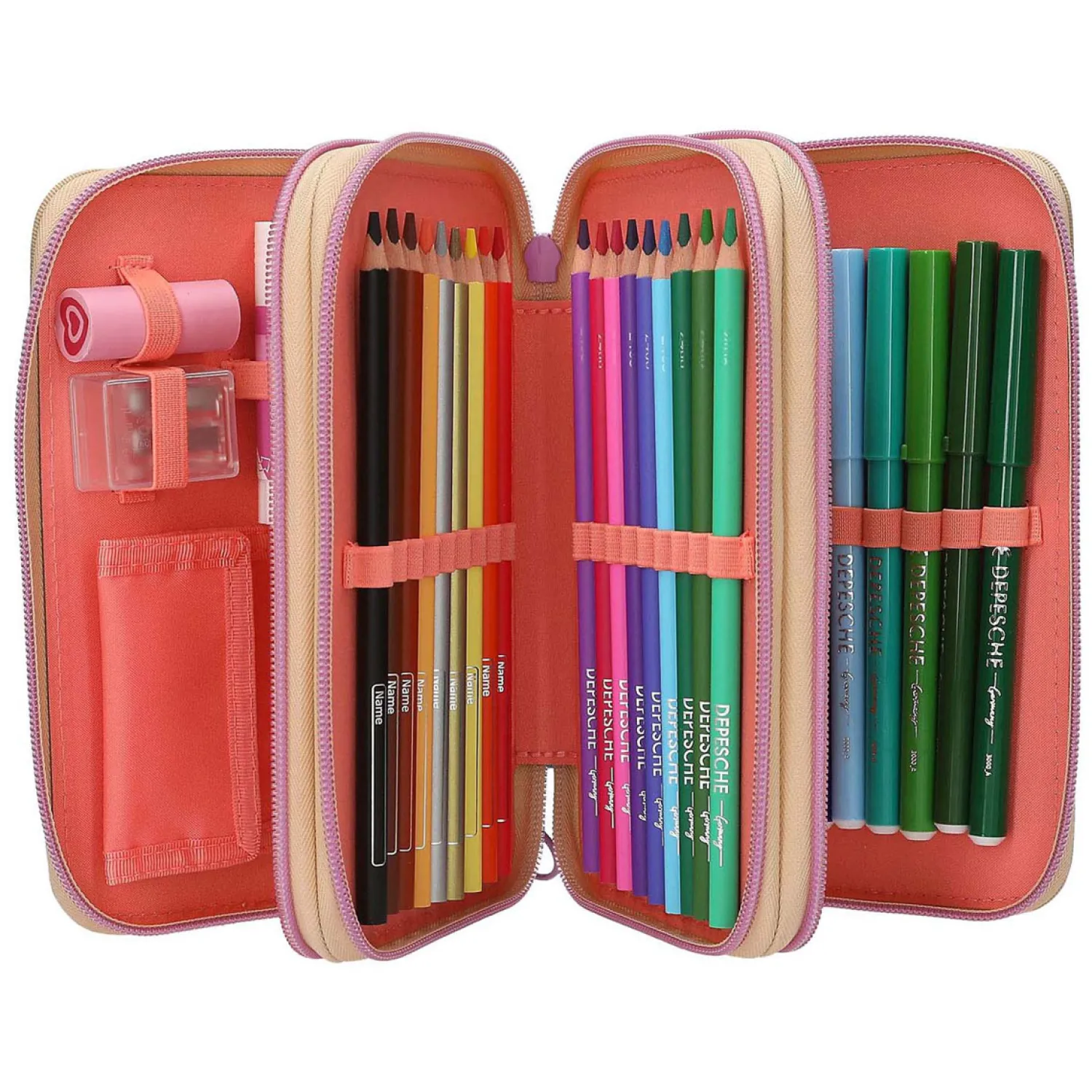 TOPModel 3-Vaks Etui Girl Power Outlet