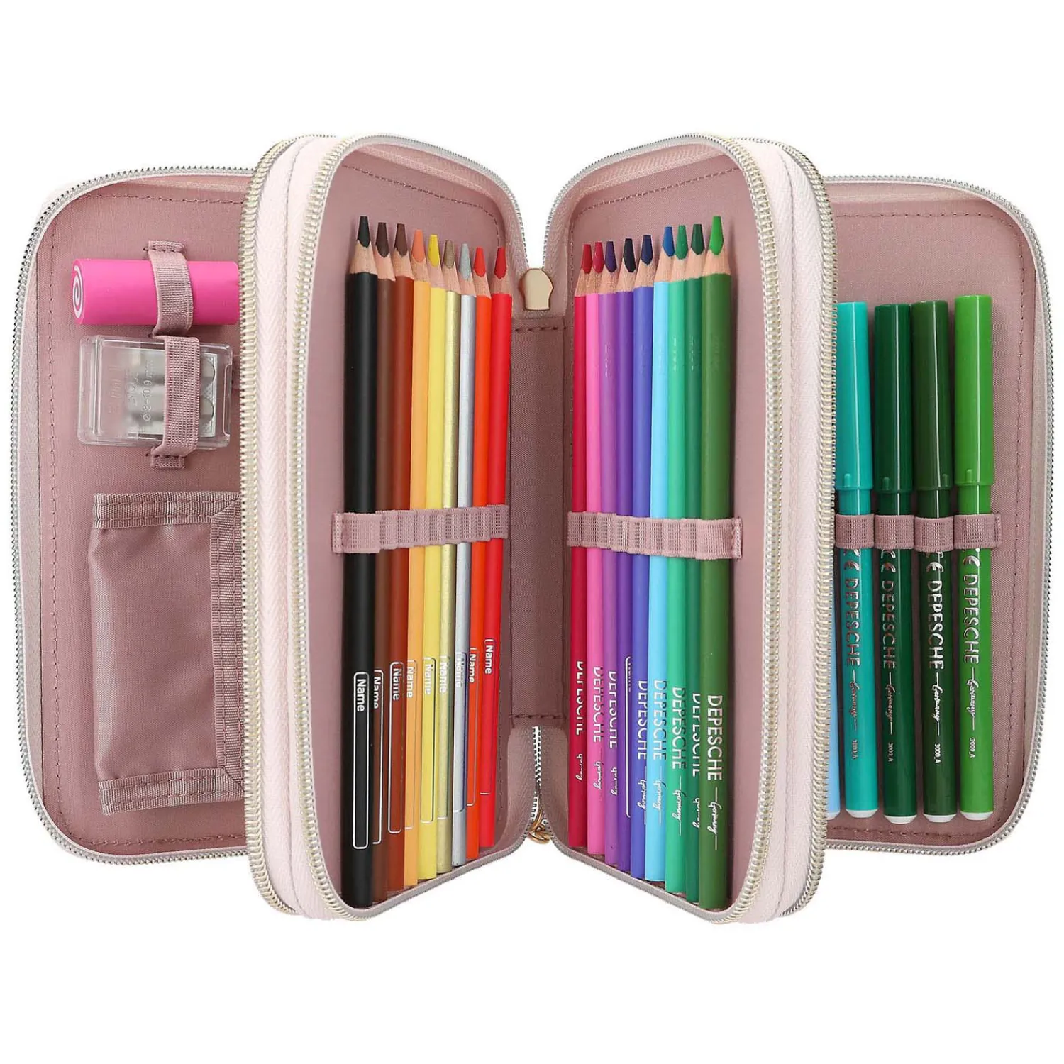 TOPModel 3-Vaks Etui Summer Feeling Clearance