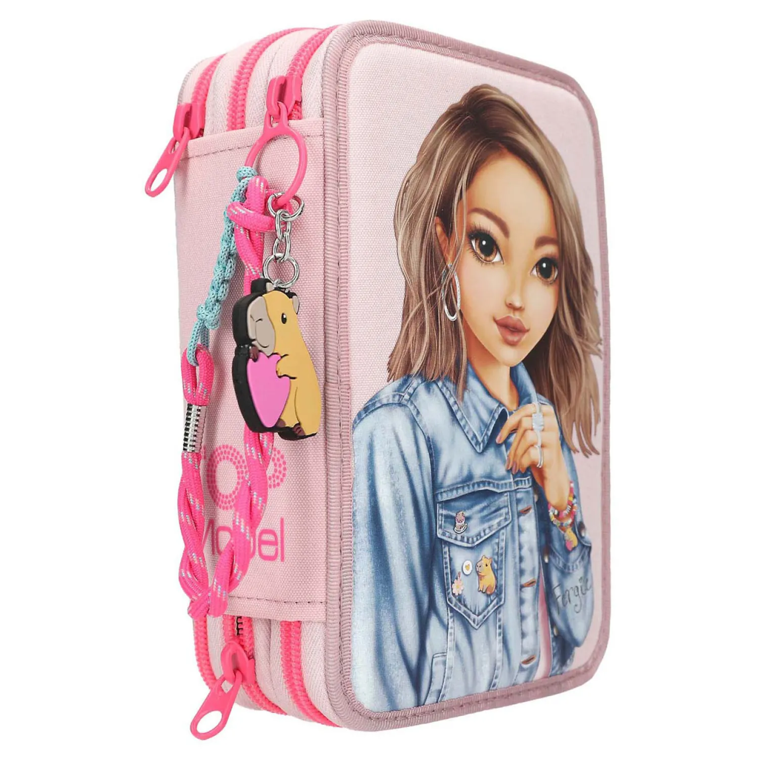 TOPModel 3-Vaks Gevuld Etui New