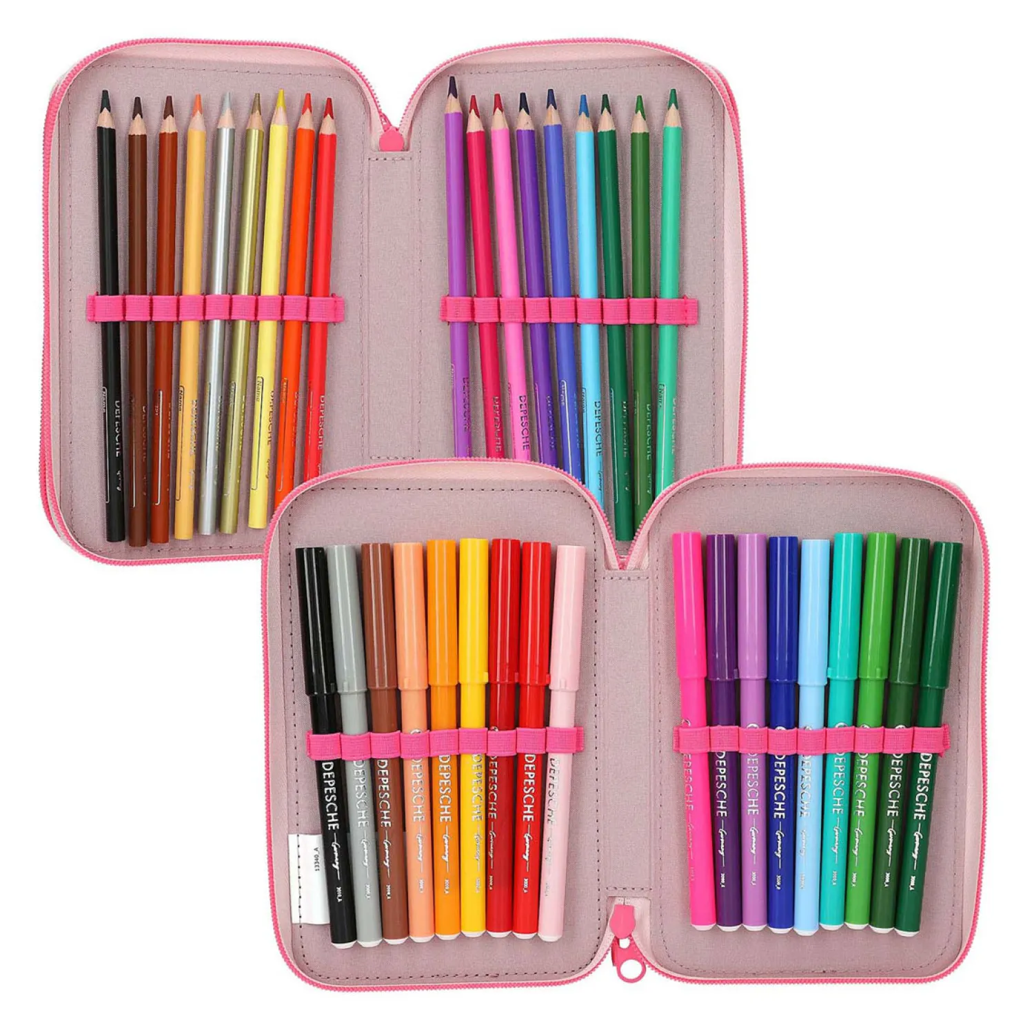 TOPModel 3-Vaks Gevuld Etui New