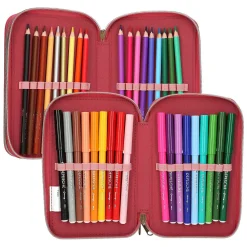 TOPModel 3-Vaks Gevulde Etui Leoheart Outlet