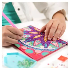 Totum Diamond Painting Dagboek - Flower Mandala Roze