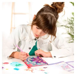 Totum Diamond Painting Dagboek - Flower Mandala Roze