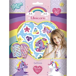 Eenhoorn Metallic Tattoos>Totum Hot