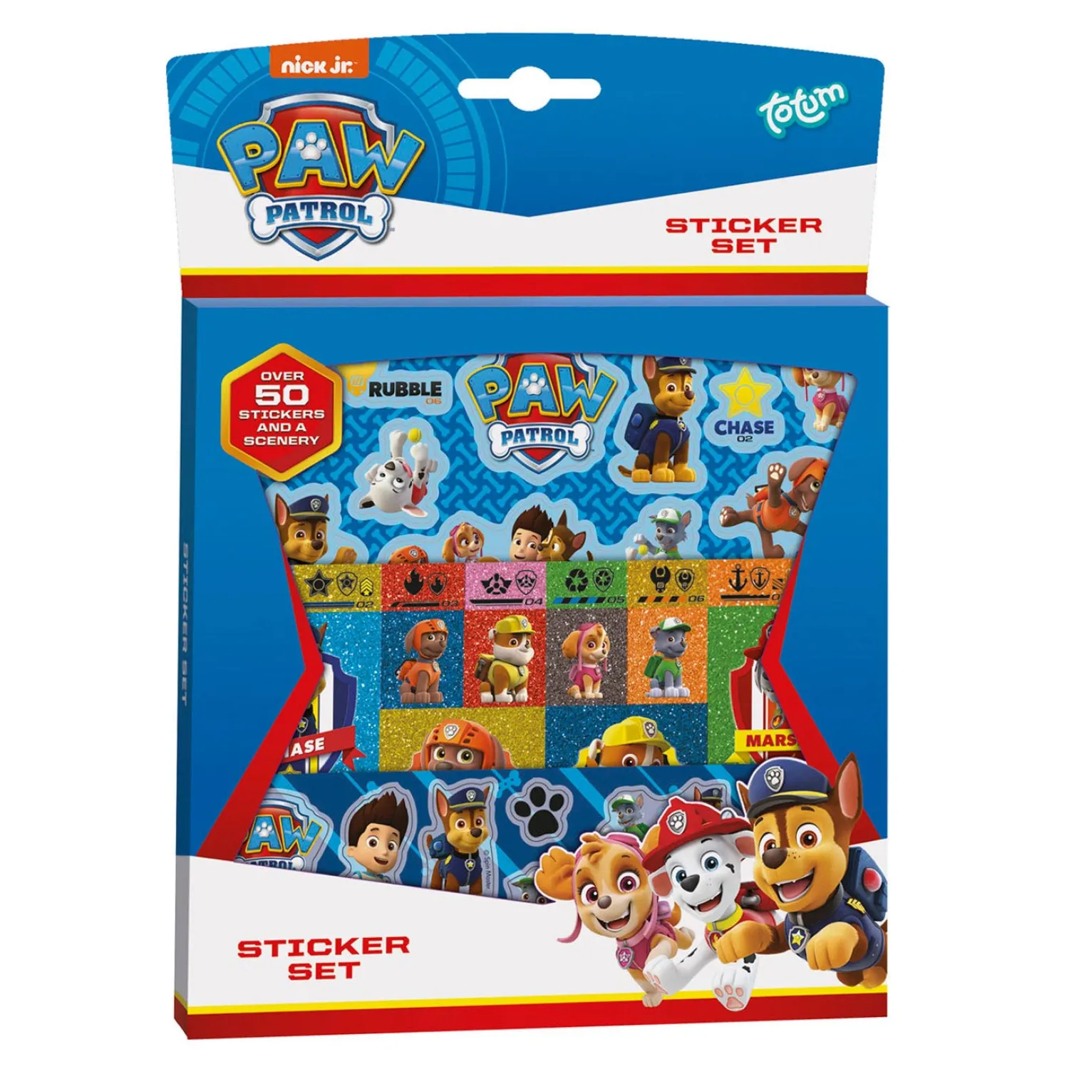 PAW Patrol Stickerset>Totum Discount